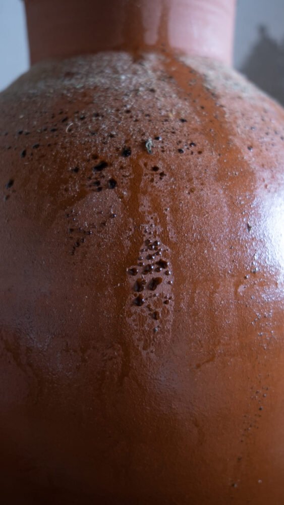 macération en amphore de terre cuite