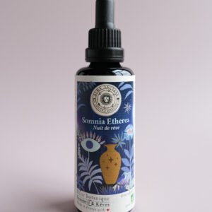 Elixir pour le sommeil et contre l'insomnie, pavot de Californie Eschscholzia californica passiflore Passiflora incarnata tulsi basilic sacré Ocimum tenuiflorum scutellaire Scutellaria lateriflora skullcap cedrón Aloysia citrodora verveine citronnelle toronjil Mélisse Melissa officinalis