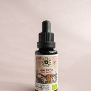 Luna Küyen Cycle féminin, règles douloureuses, cycle menstruel, féminin sacré, spm, sopk, endométriose, yi mu cao agripaume motherwort Leonorus japonicus armoise Artemisia vulgaris jiaogulan herbe de l'immortalité Gynostemma pentaphyllum mao bo he cataire Nepeta cataria sauge sclarée Salvia sclarea toronjil Mélisse Melissa officinalis curcuma Curcuma longa