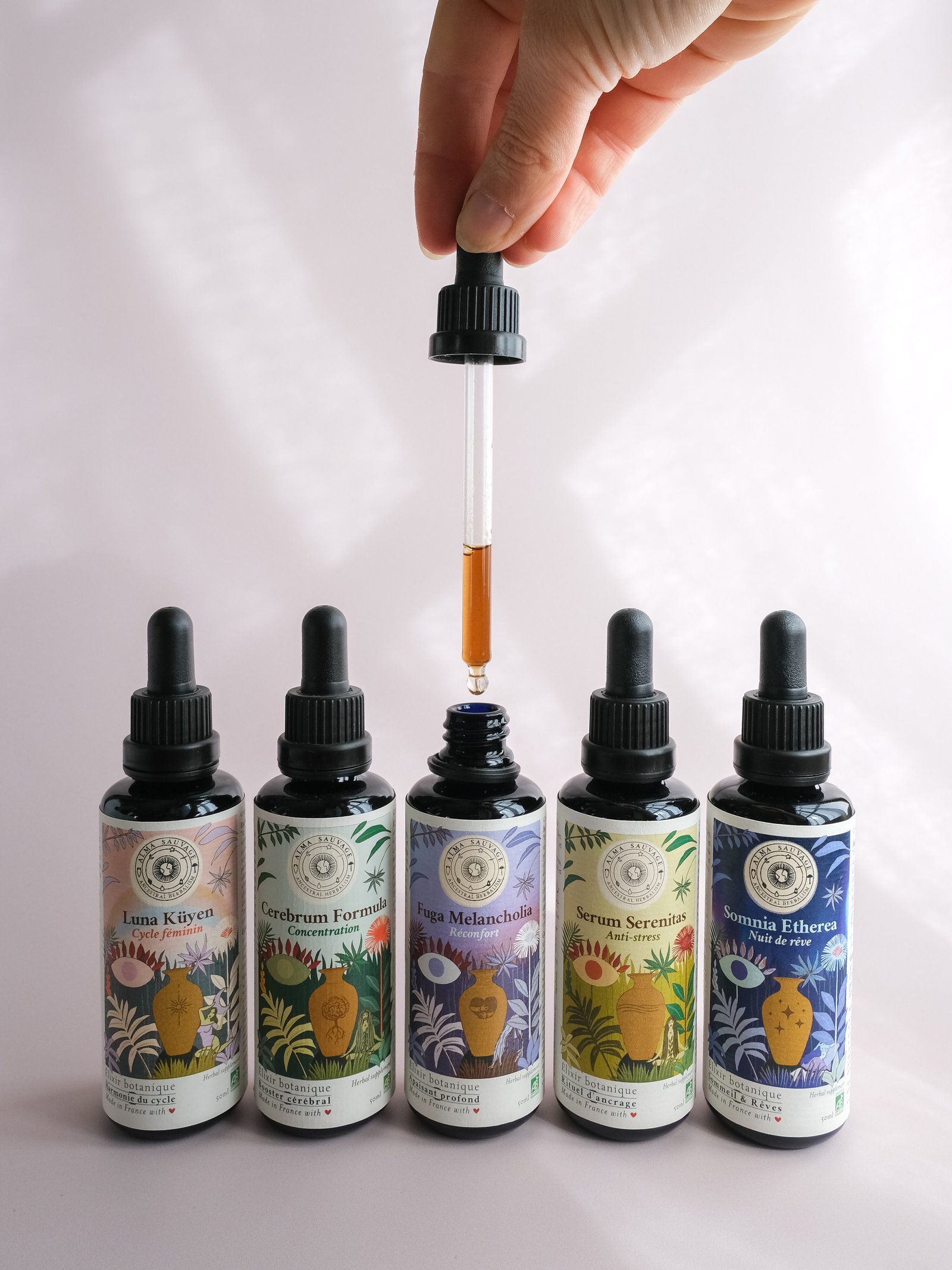 Anxiété Anti-dépresseur, Concentration Nootrope Cognitif, Cycle féminin rééquilibrage hormonal, anti-stress, sommeil réparateur insomnie