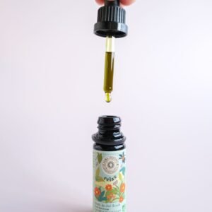 Huile de cbd bio française Relax Détente Relaxant Calme Stress Anxiété Apaisant camomille geranium rosat full spectrum spectre complet entourage naturelle Made In France