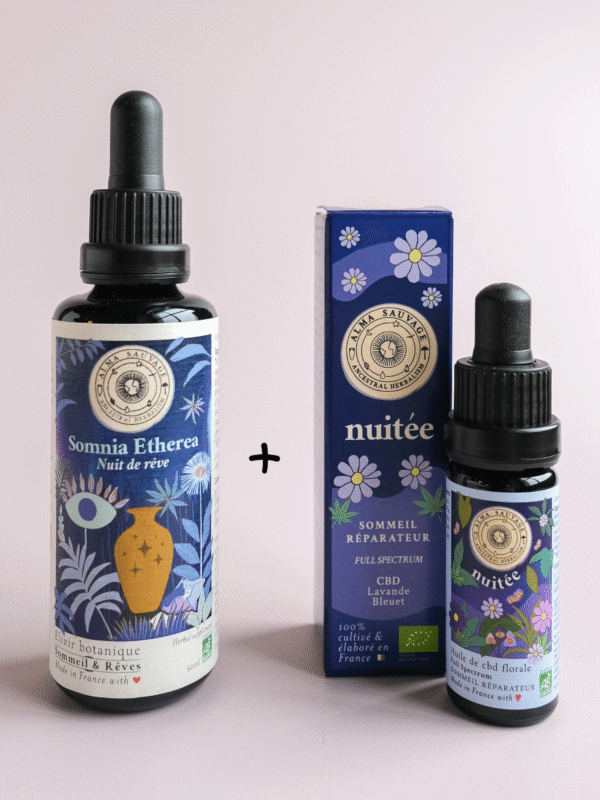 Routine complète sommeil Somnia Etherea Nuitée Routine complète de sommeil | Somnia Etherea 50ml + Nuitée