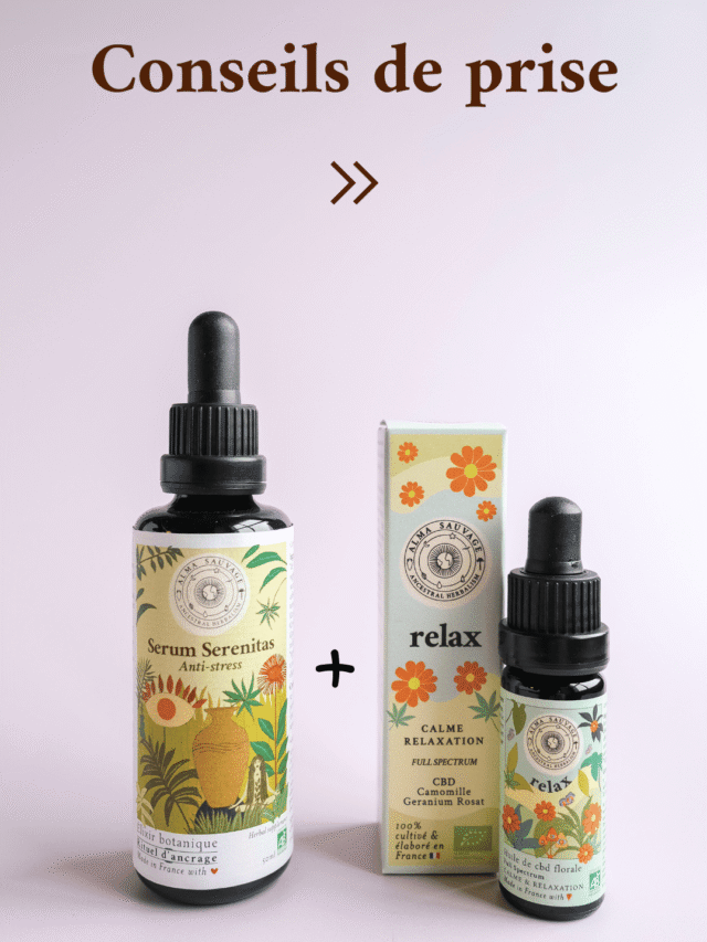 Routine complète anti-stress Serum Serenitas Relax